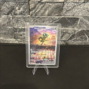 Pokémon Teal Mask Ogerpon Black Star Promo Card #123 Scarlet & Violet M/NM